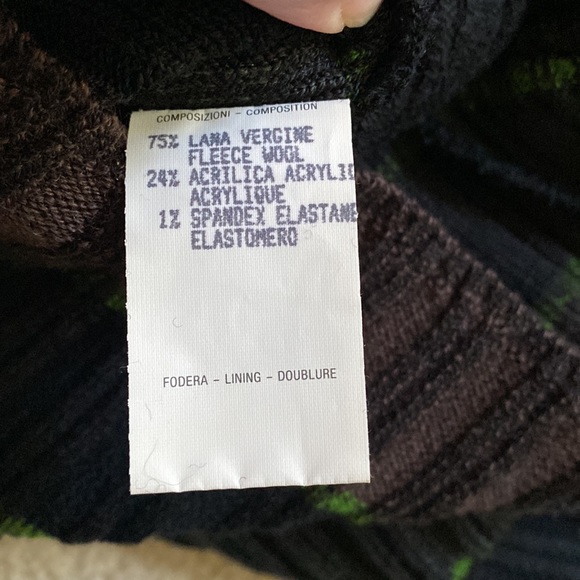 Authentic Gucci Striped Turtleneck Wool Sweater Size Large - Picture 5 of 6